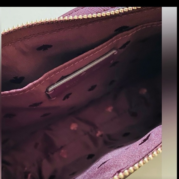 NWT Kate Spade Glitter Deep Berry Crossbody - Picture 8 of 8